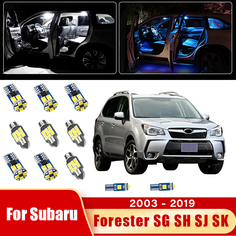 Decor Lighting Sg - Светодиодные фары для Subaru Forester SG