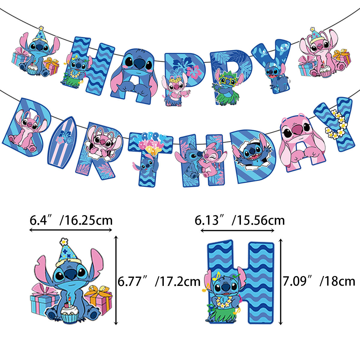 Lighting Mcqueen Birthday Decor - Дисней Минни, Стич, Молния МакКуин, аниме-баннеры,