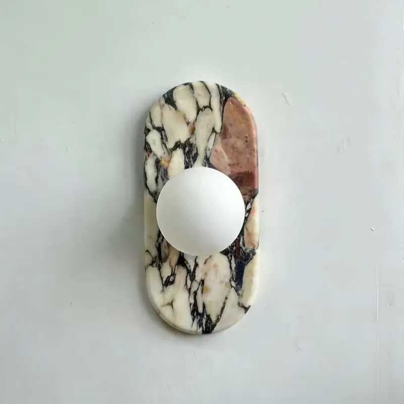 Lighting Decor In Room - Настенный светильник SJX Minimalist Natural Calacatta