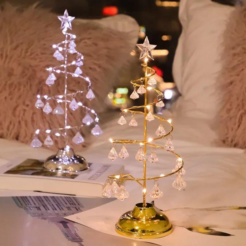 Pendant Lighting Christmas Decor - Рождественский светодиодный кристаллический светильник в виде