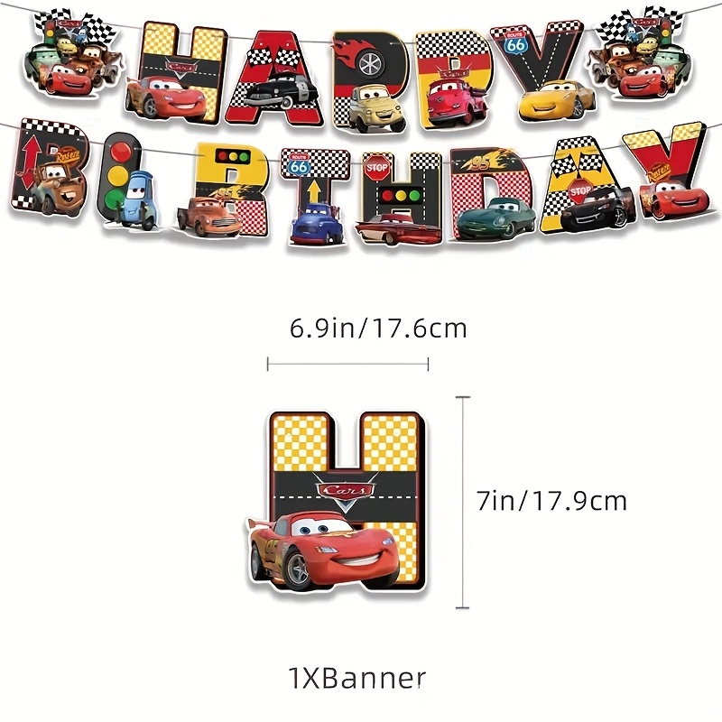 Дисней Минни, Стич, Молния Мак – обзор и цена Lighting Mcqueen Birthday Decor
