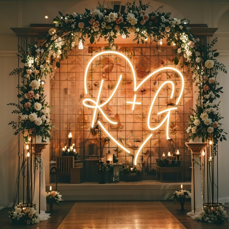Светодиодная неоновая вывеска  – обзор и цена Lighting Decor Items