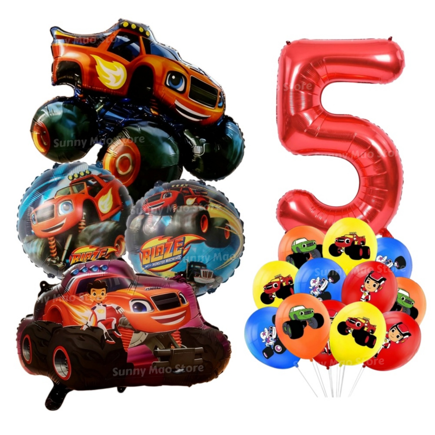 Набор для украшения дня рожден – обзор и цена Lighting Mcqueen Birthday Decor