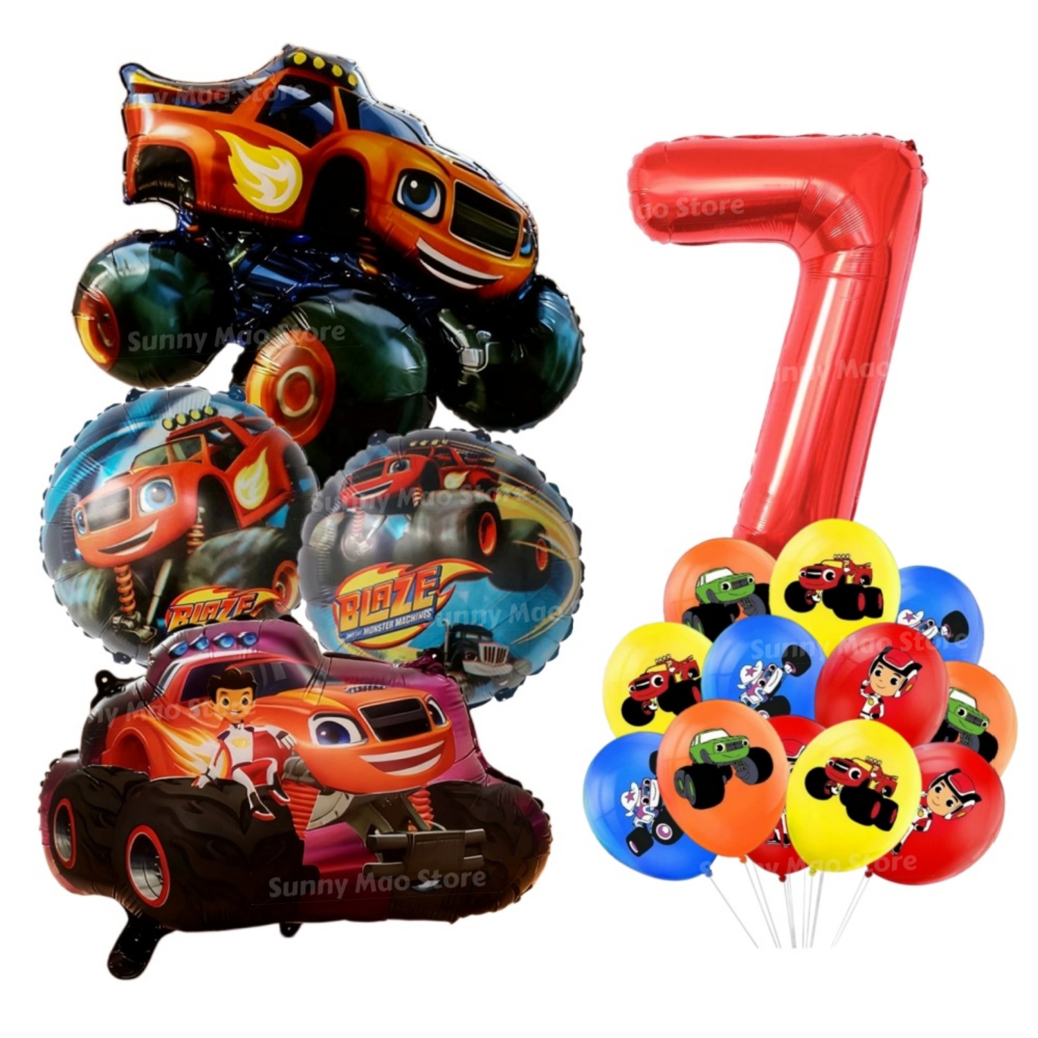 Набор для украшения дня рожден – обзор и цена Lighting Mcqueen Birthday Decor