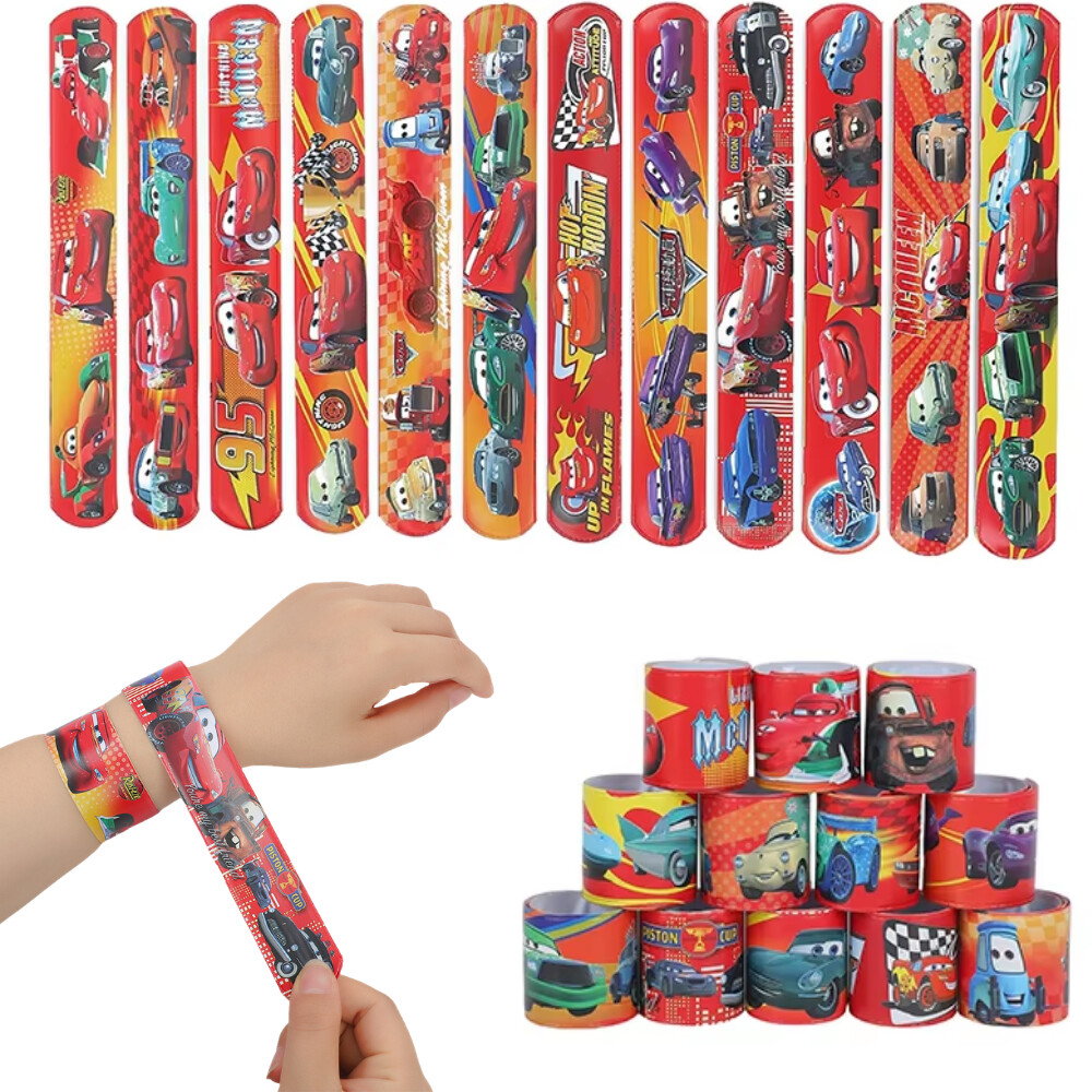 @НОВИНКА 12/36 шт. Браслеты-ще – обзор и цена Lighting Mcqueen Birthday Decor