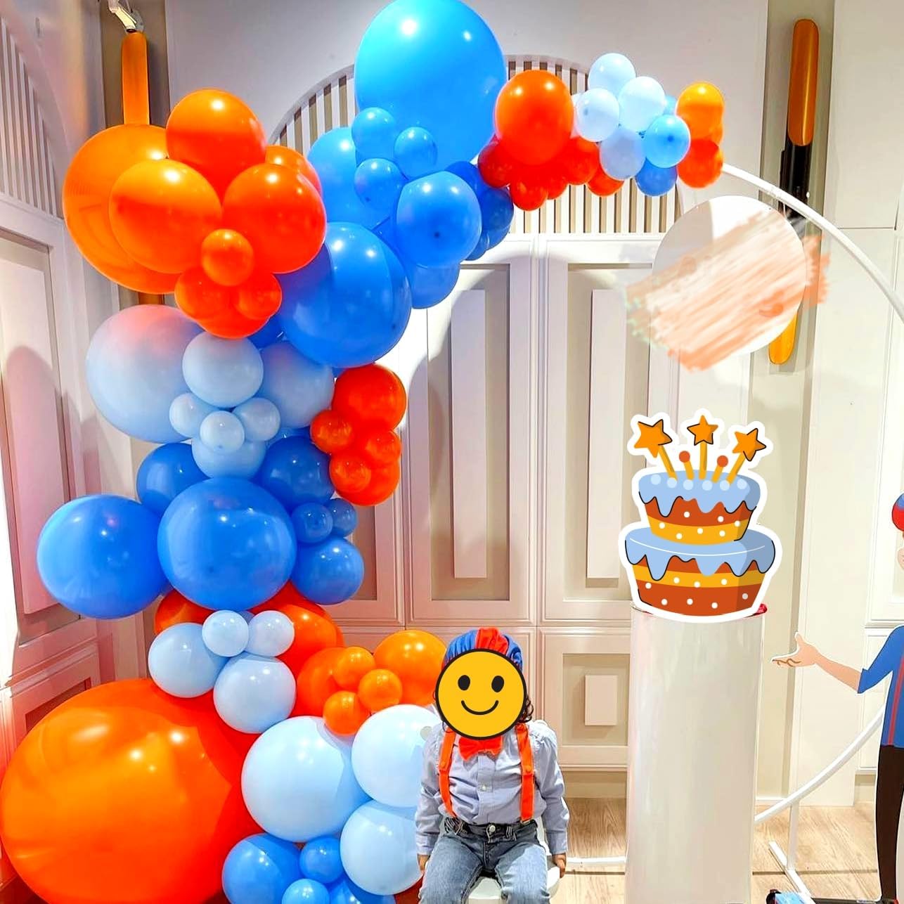 Оранжевый синий воздушный шар, – обзор и цена Orange Lighting Decor